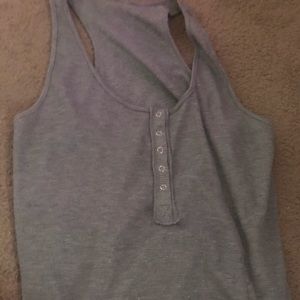 Gray tank top